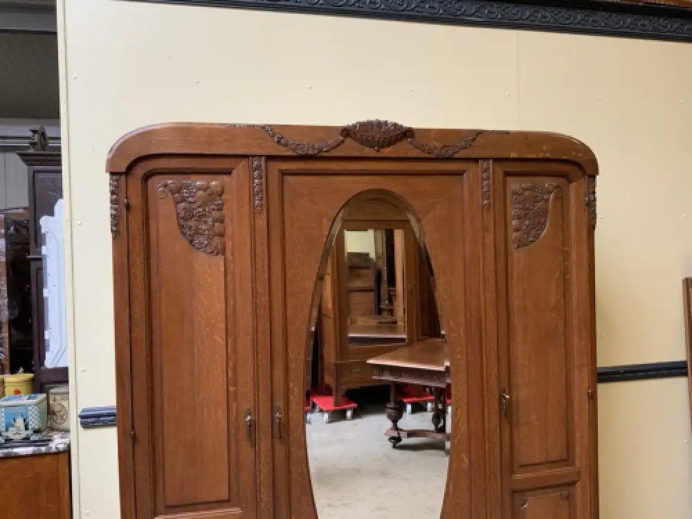 Antiker Art Deco Wäscheschrank, Kleiderschrank - 1932 -Lieferung möglich! 5