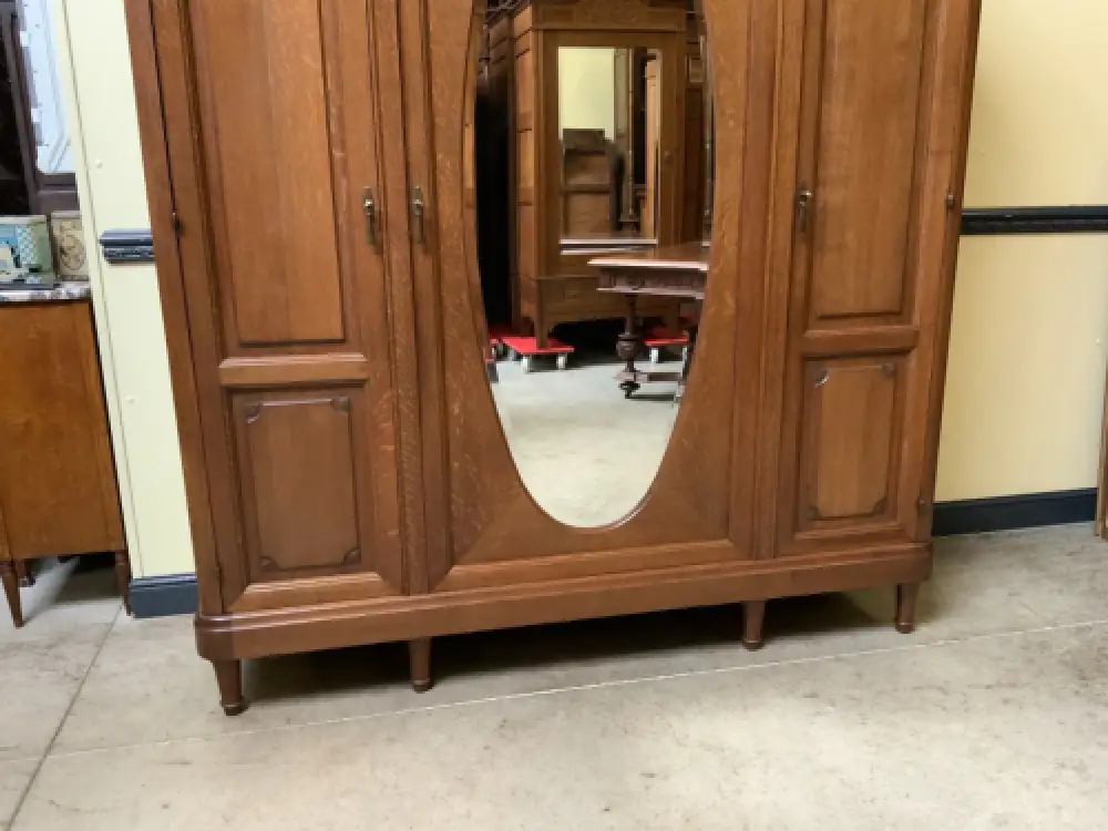 Antiker Art Deco Wäscheschrank, Kleiderschrank - 1932 -Lieferung möglich! 6