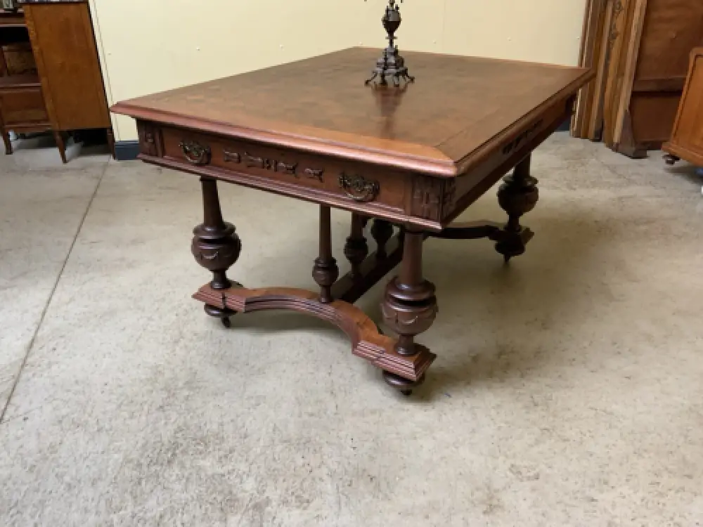 Antik - imposanter Ausziehtisch, 320 cm - Jugendstil - Lieferung möglich! 19