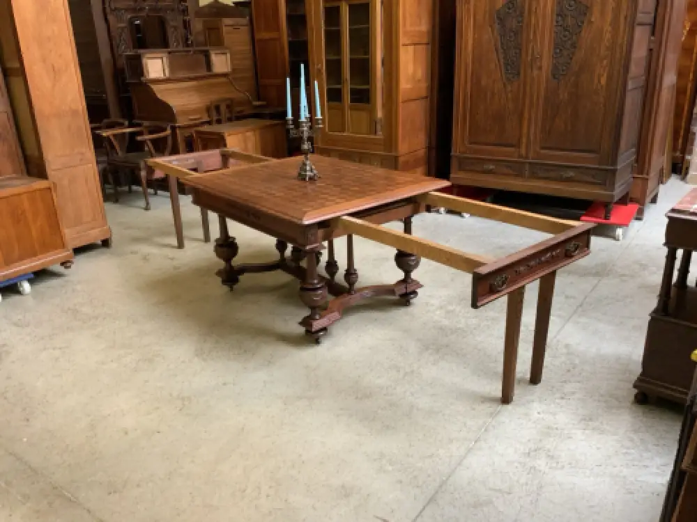 Antik - imposanter Ausziehtisch, 320 cm - Jugendstil - Lieferung möglich! 22