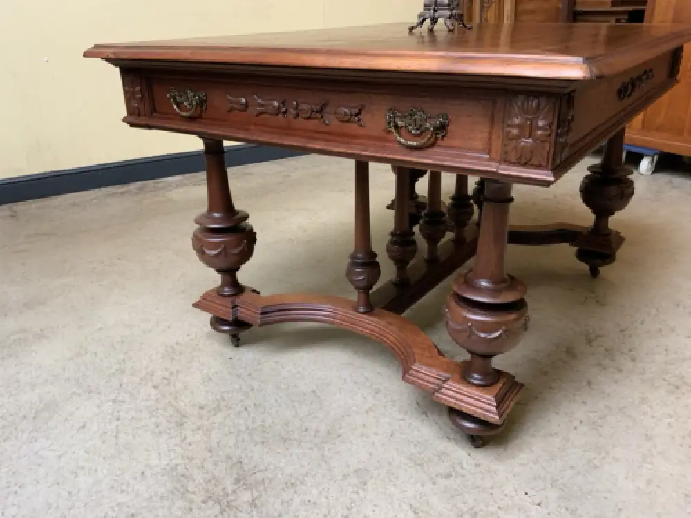 Antik - imposanter Ausziehtisch, 320 cm - Jugendstil - Lieferung möglich! 8