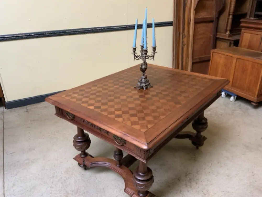 Antik - imposanter Ausziehtisch, 320 cm - Jugendstil - Lieferung möglich! 9