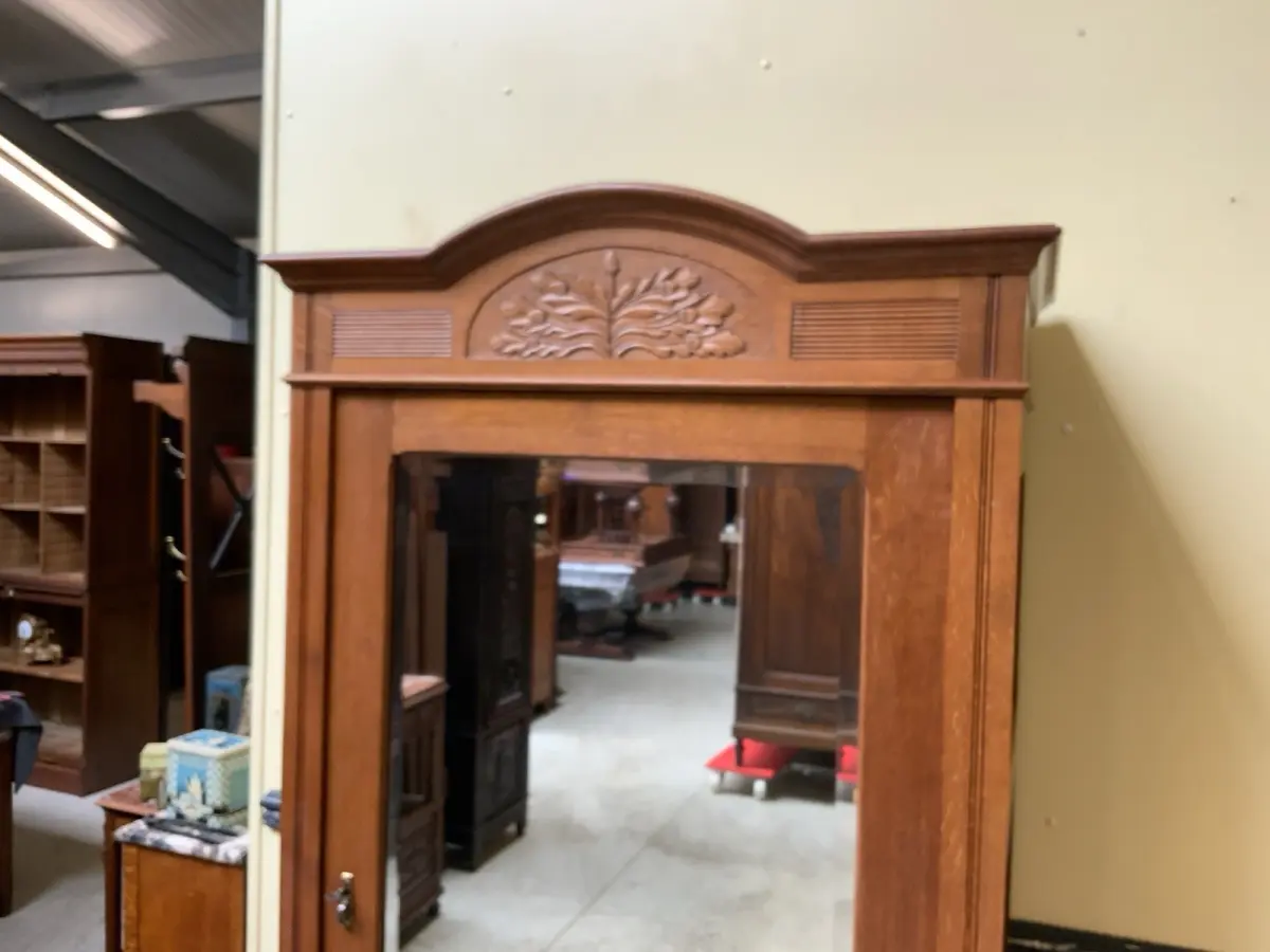 Antiker Jugendstil Wäscheschrank, -   Lieferung möglich! 10