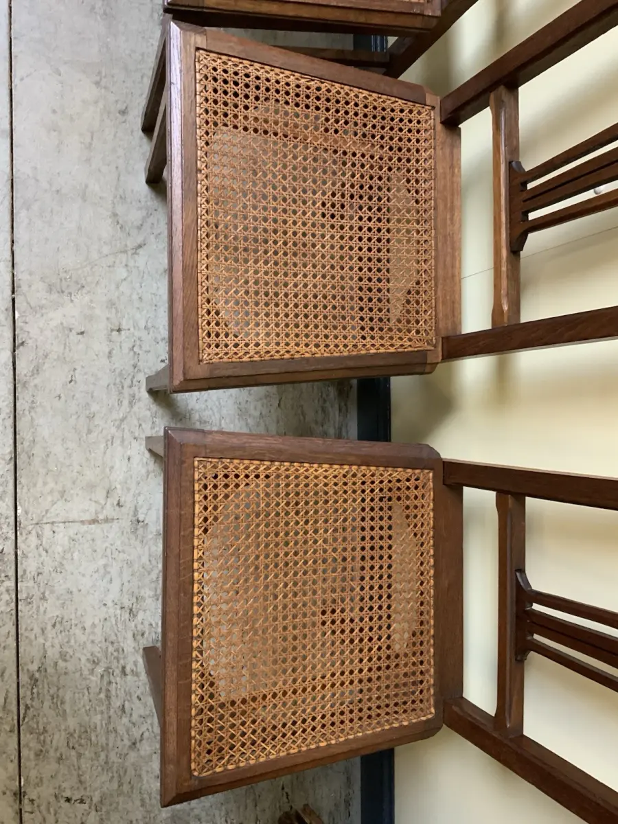 12 antike Jugendstil Stühle - Lieferung möglich! 10