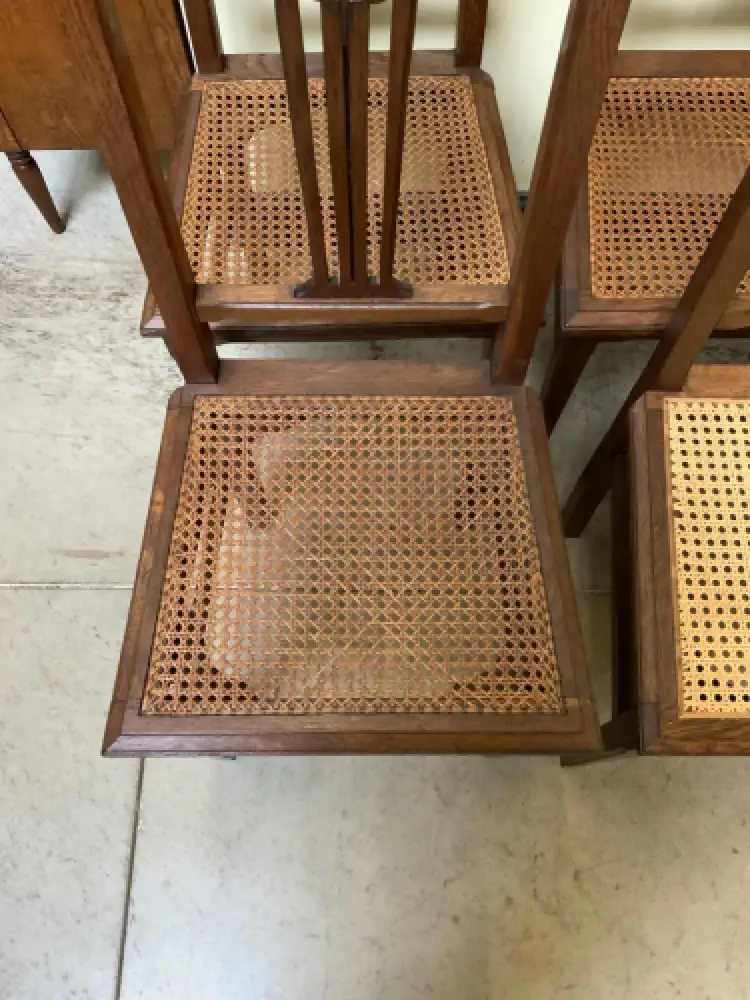 12 antike Jugendstil Stühle - Lieferung möglich! 16