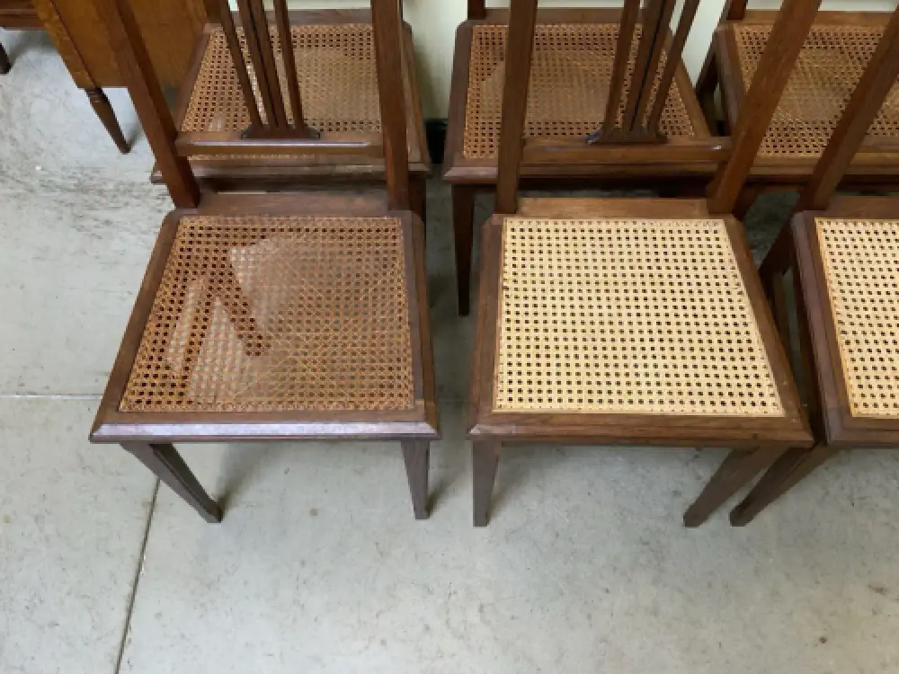 12 antike Jugendstil Stühle - Lieferung möglich! 17