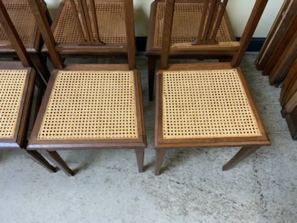 12 antike Jugendstil Stühle - Lieferung möglich! 19