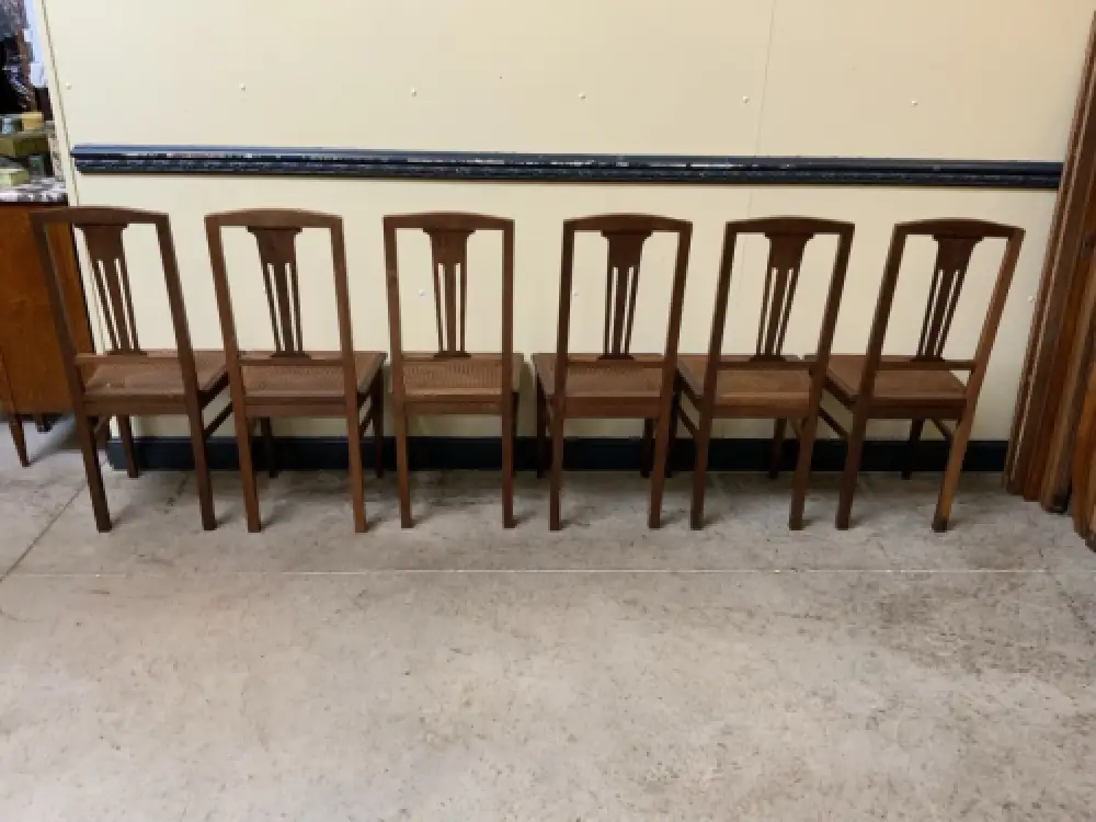 12 antike Jugendstil Stühle - Lieferung möglich! 20