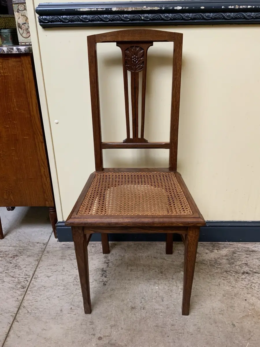 12 antike Jugendstil Stühle - Lieferung möglich! 5