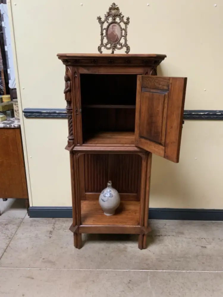 Antik - Vertiko, Anrichte - Neogotik - Lieferung möglich! 15