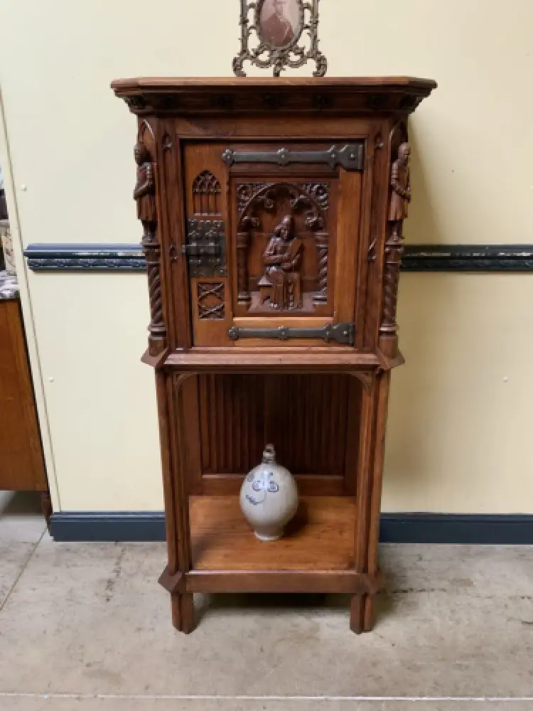 Antik - Vertiko, Anrichte - Neogotik - Lieferung möglich! 6