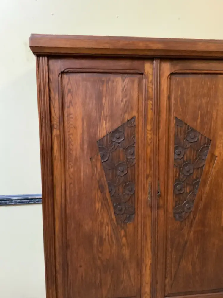 Antik - Kleiderschrank, Wäscheschrank - Art Deco -  Lieferung möglich! 11