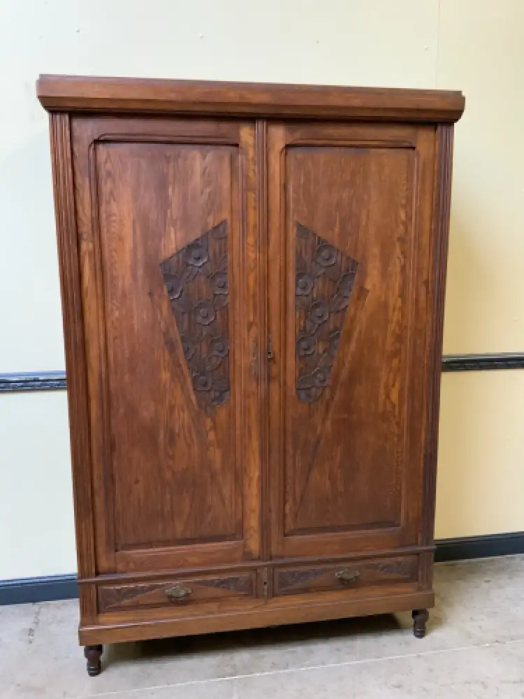 Antik - Kleiderschrank, Wäscheschrank - Art Deco -  Lieferung möglich! 13