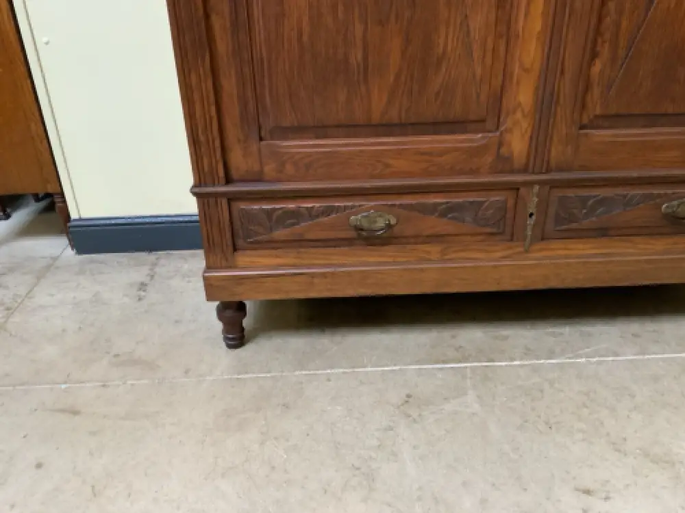 Antik - Kleiderschrank, Wäscheschrank - Art Deco -  Lieferung möglich! 14