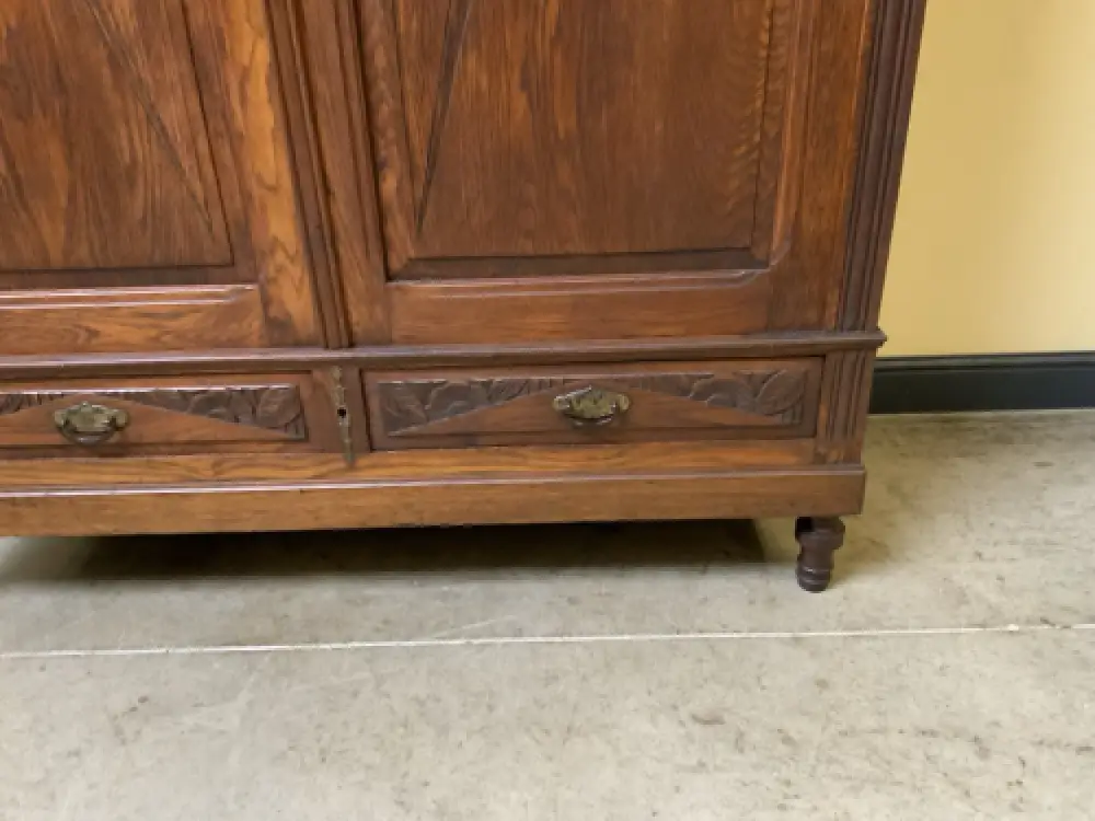 Antik - Kleiderschrank, Wäscheschrank - Art Deco -  Lieferung möglich! 15