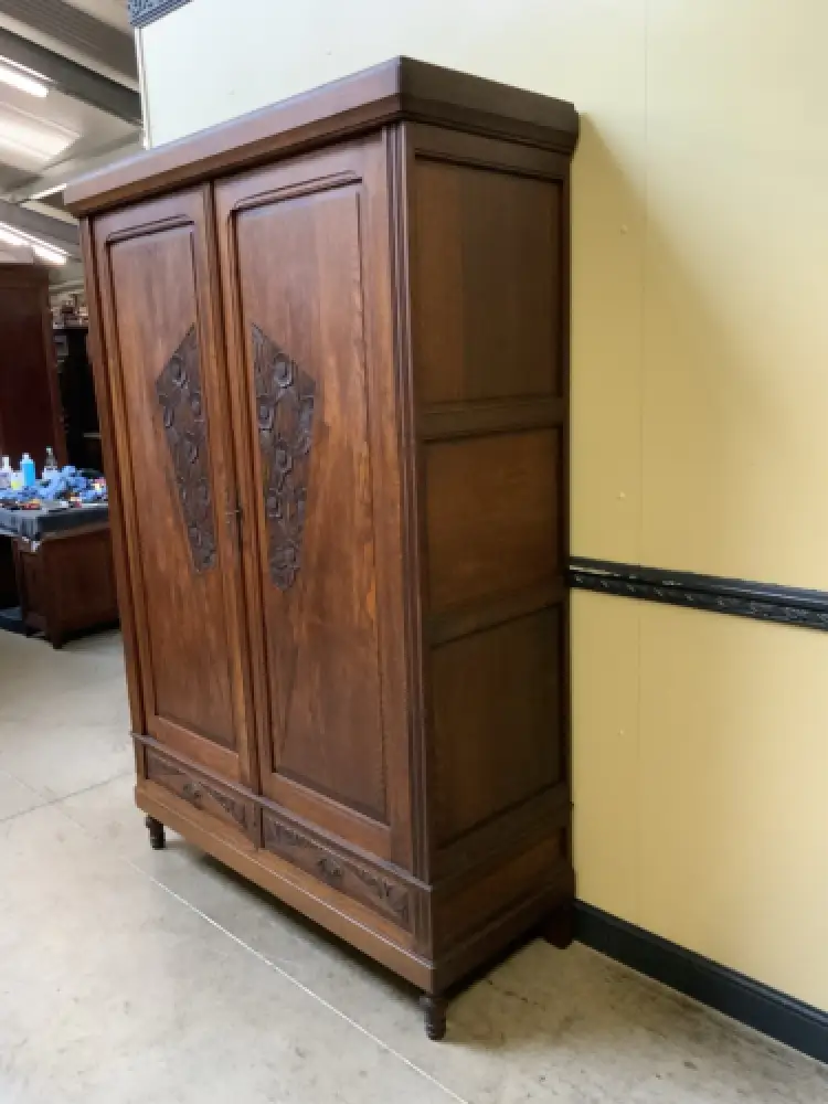 Antik - Kleiderschrank, Wäscheschrank - Art Deco -  Lieferung möglich! 5