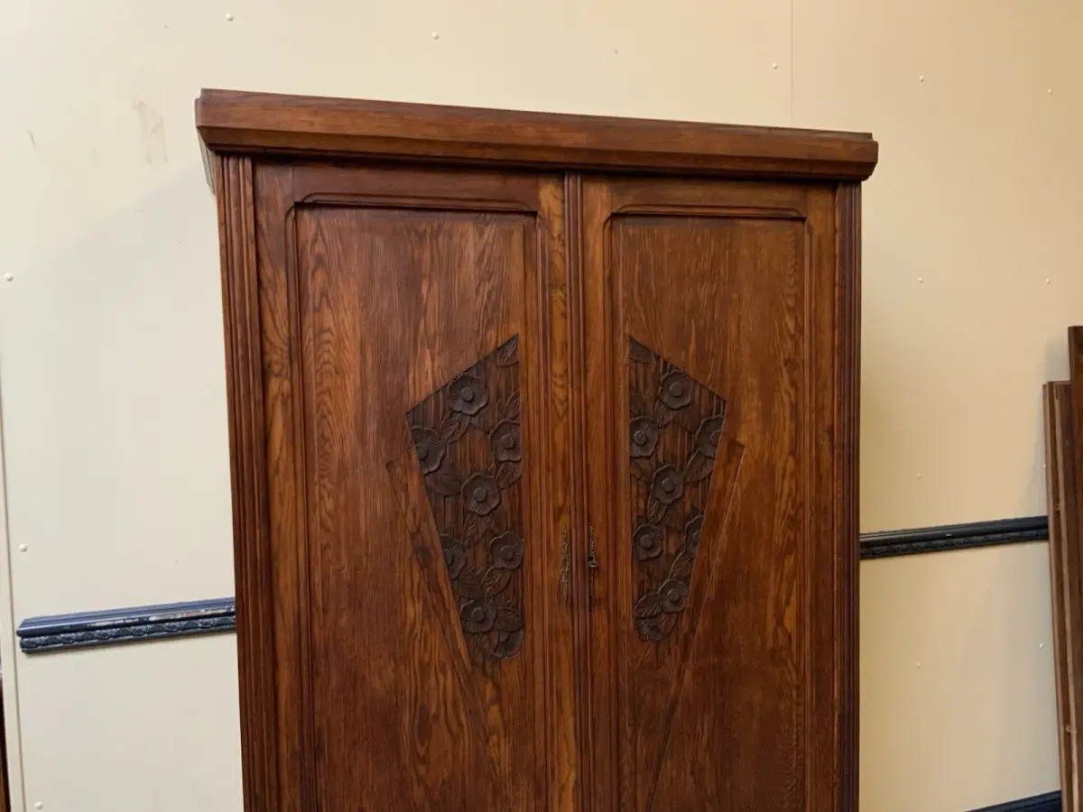 Antik - Kleiderschrank, Wäscheschrank - Art Deco -  Lieferung möglich! 7