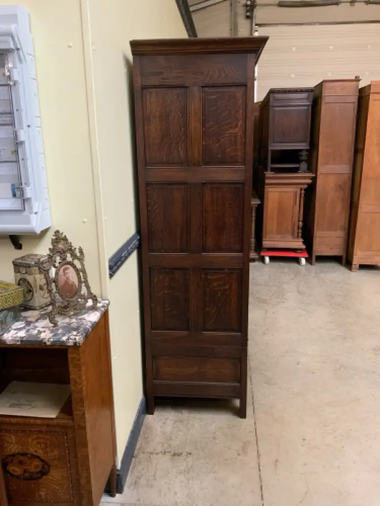 Antiker neogotischer Kleiderschrank mit Wäschefächer - Lieferung möglich! 5