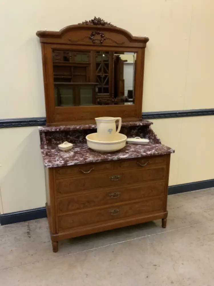 Antik - Kommode, Spiegel, Jugendstil  - Traumhaft schön - Lieferung möglich! 1