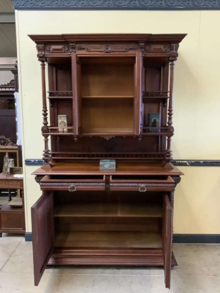 Sensationelles imposantes Neorenaissance Säulen Buffet,  Lieferung möglich! 20