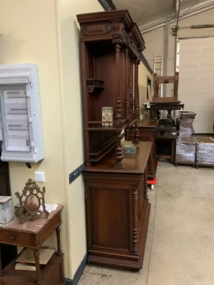 Sensationelles imposantes Neorenaissance Säulen Buffet,  Lieferung möglich! 5