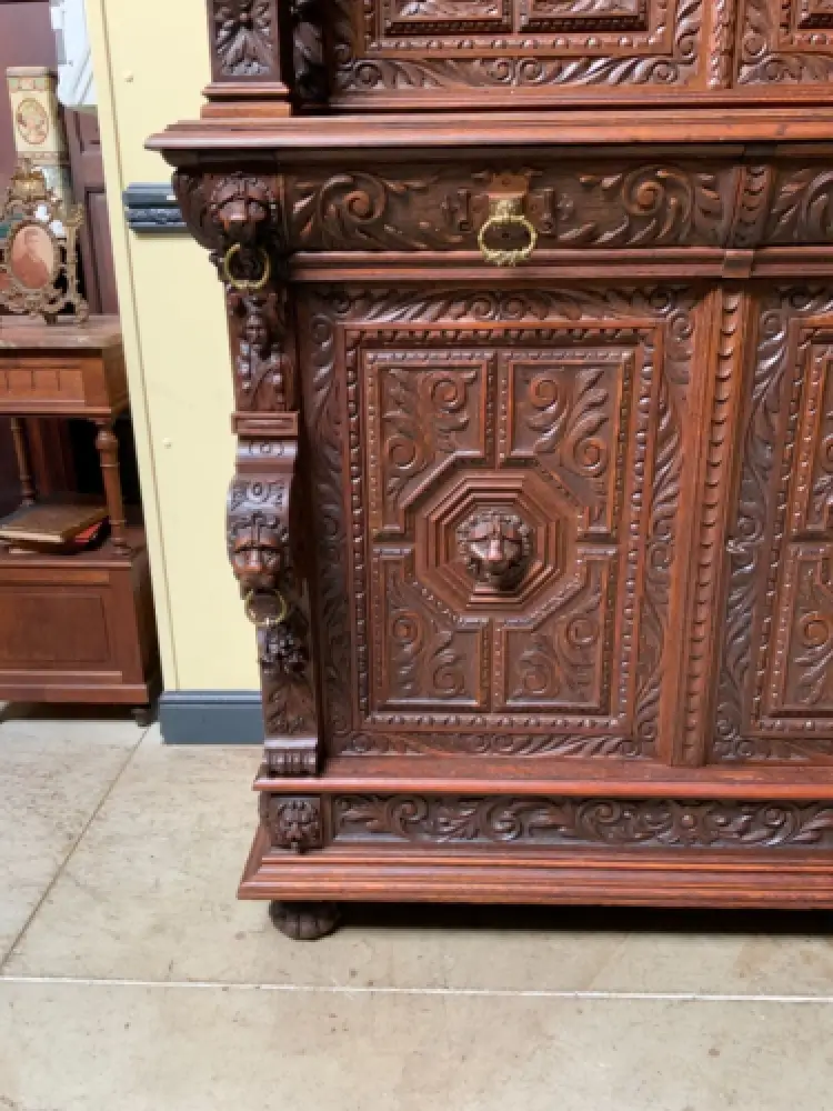 Antikes Gründerzeit Buffet, Vertiko, Kredenz,  - Lieferung möglich! 10