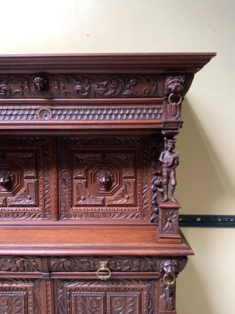 Antikes Gründerzeit Buffet, Vertiko, Kredenz,  - Lieferung möglich! 12