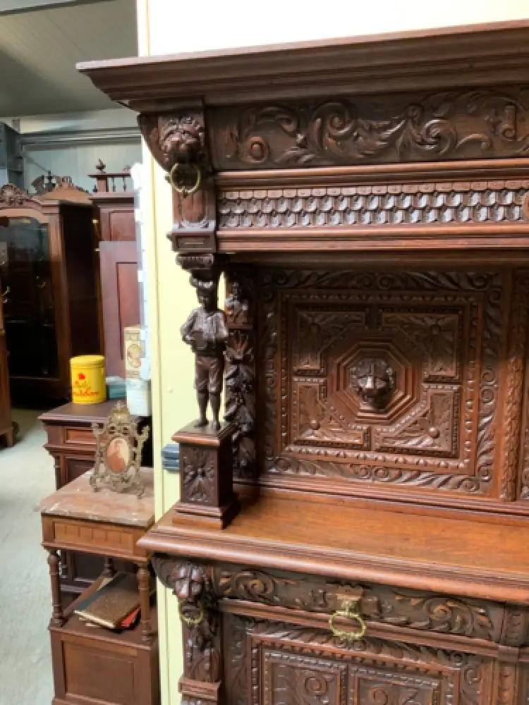 Antikes Gründerzeit Buffet, Vertiko, Kredenz,  - Lieferung möglich! 14