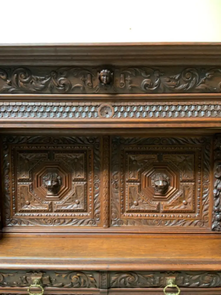 Antikes Gründerzeit Buffet, Vertiko, Kredenz,  - Lieferung möglich! 16