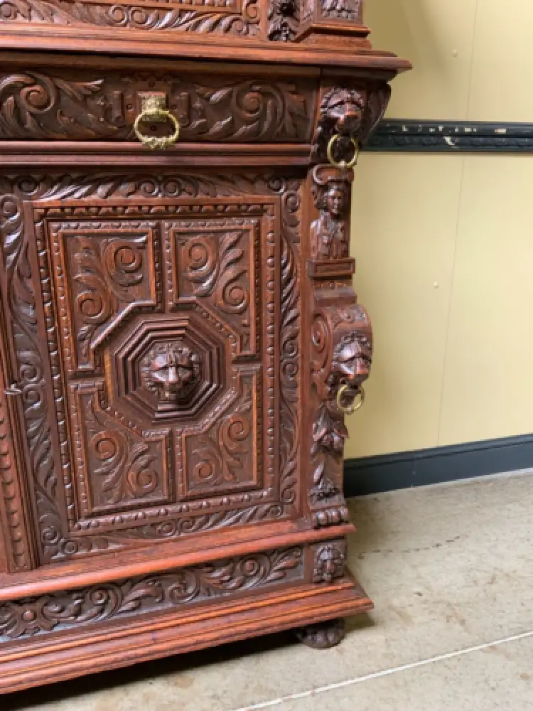 Antikes Gründerzeit Buffet, Vertiko, Kredenz,  - Lieferung möglich! 18