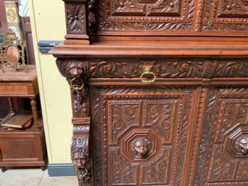 Antikes Gründerzeit Buffet, Vertiko, Kredenz,  - Lieferung möglich! 19