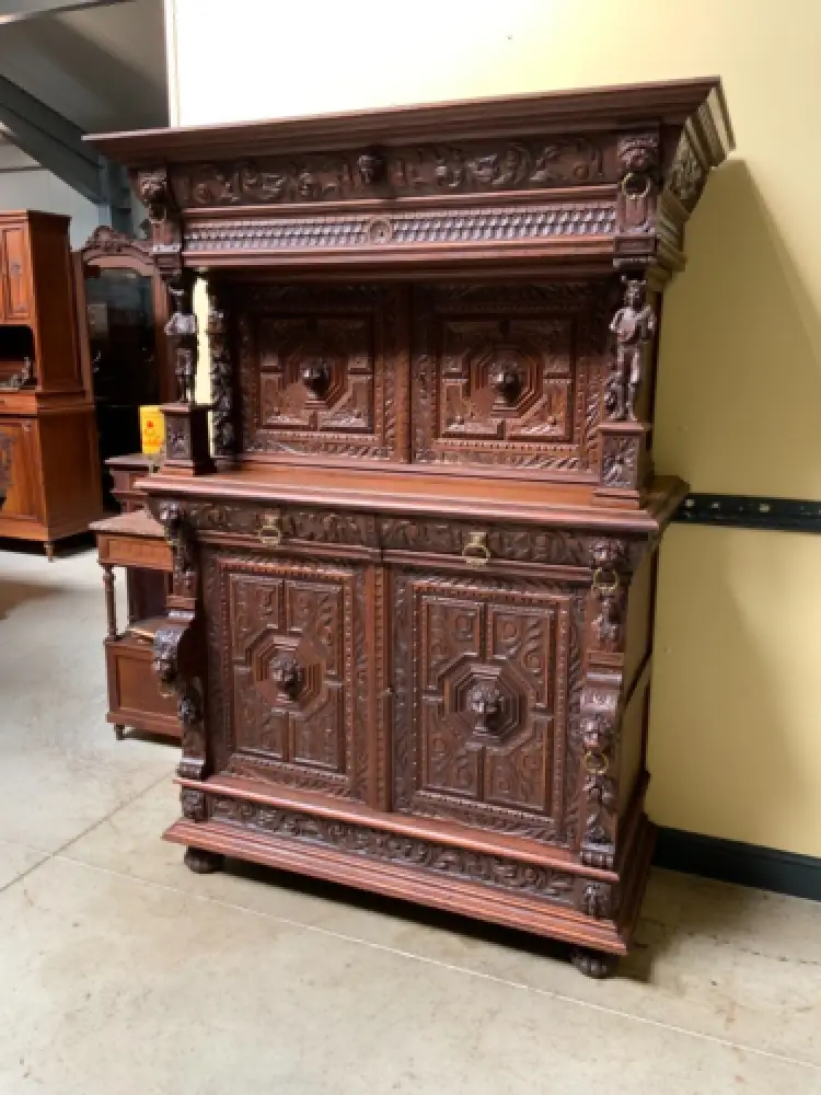 Antikes Gründerzeit Buffet, Vertiko, Kredenz,  - Lieferung möglich! 2