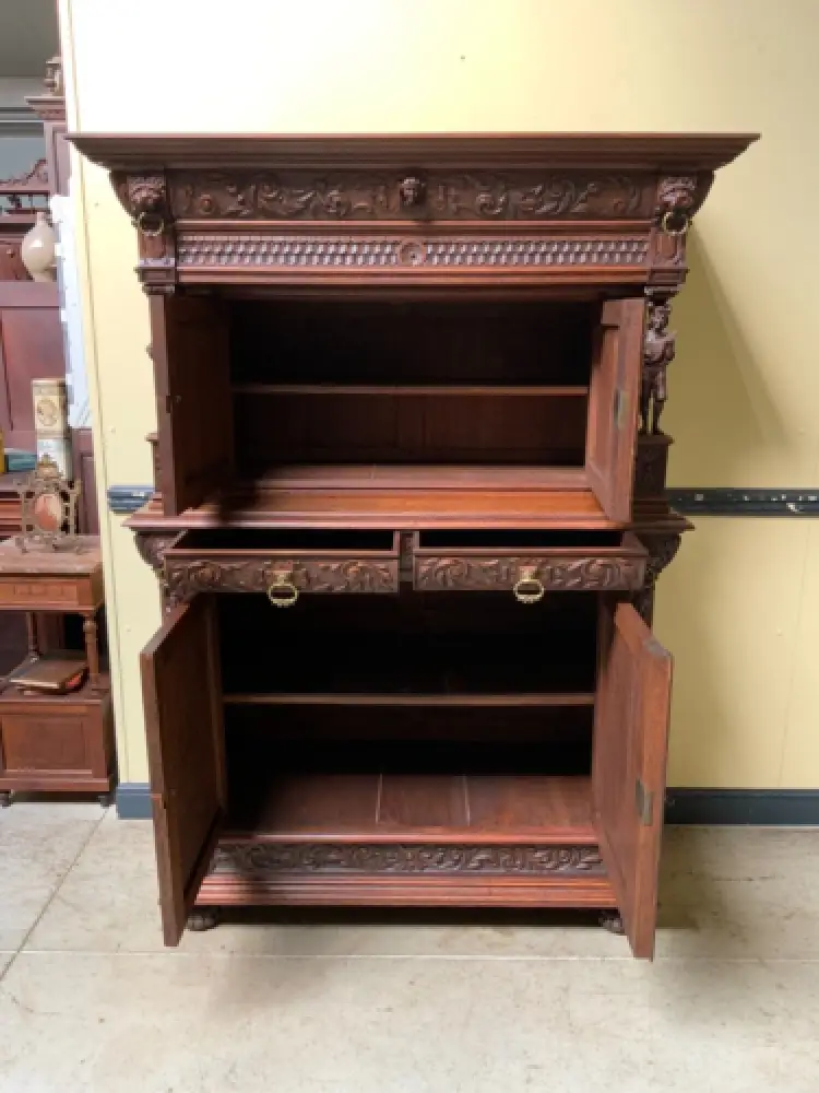 Antikes Gründerzeit Buffet, Vertiko, Kredenz,  - Lieferung möglich! 21