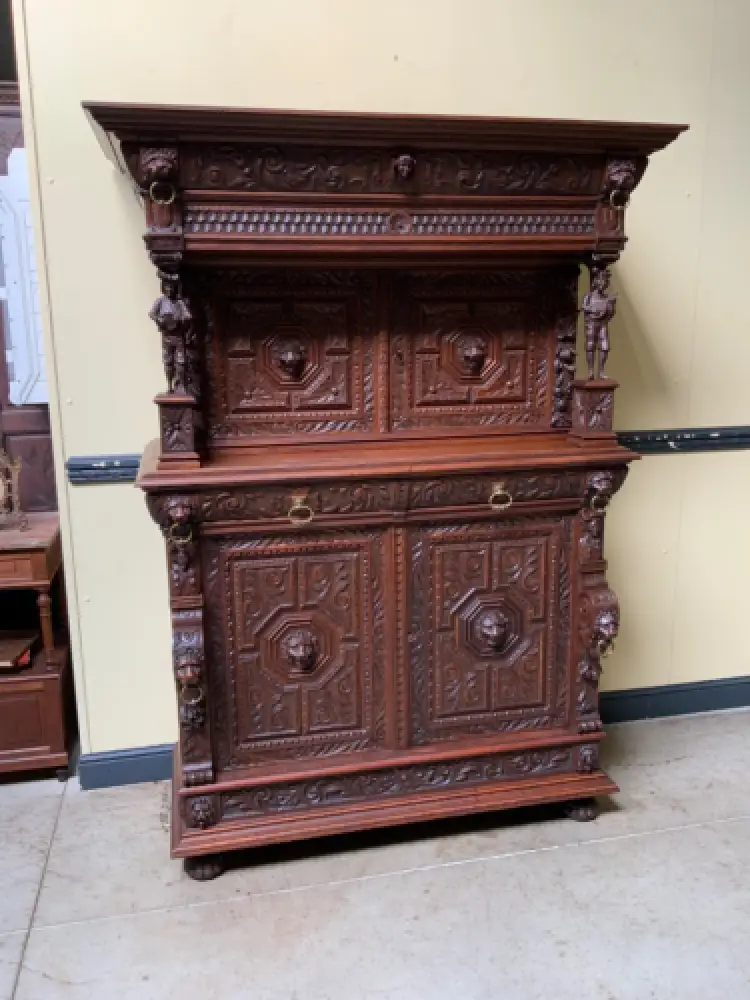 Antikes Gründerzeit Buffet, Vertiko, Kredenz,  - Lieferung möglich! 3