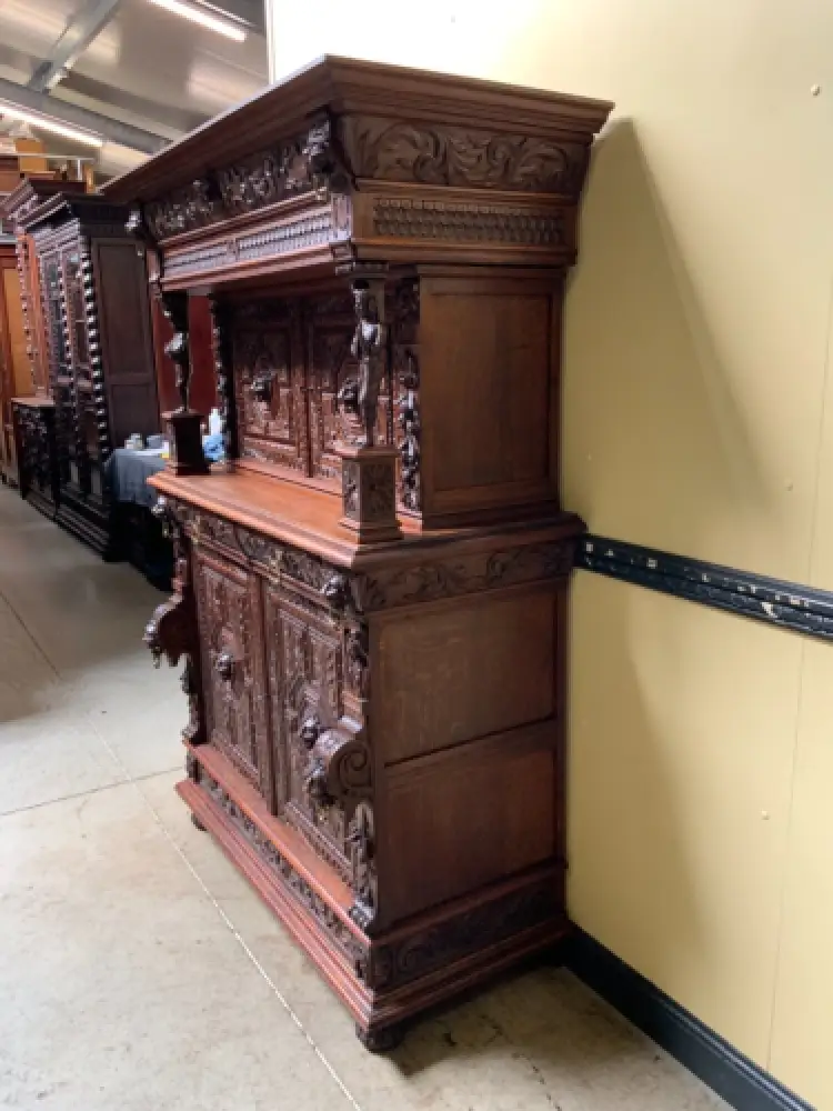 Antikes Gründerzeit Buffet, Vertiko, Kredenz,  - Lieferung möglich! 4