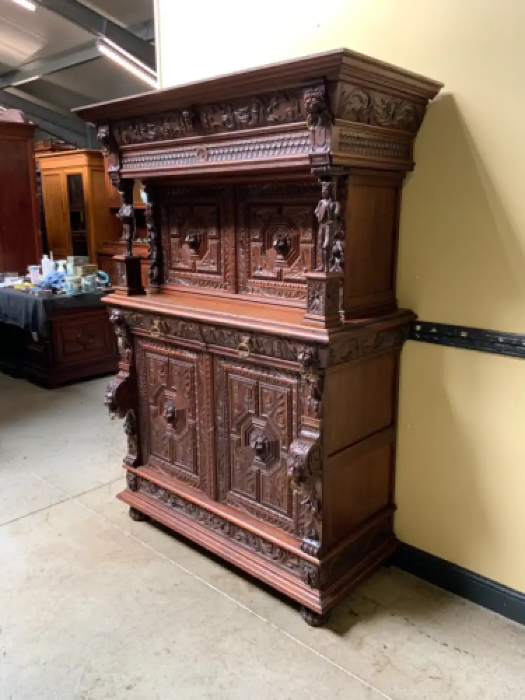 Antikes Gründerzeit Buffet, Vertiko, Kredenz,  - Lieferung möglich! 5