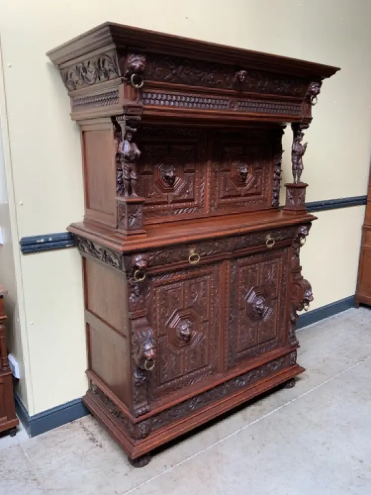 Antikes Gründerzeit Buffet, Vertiko, Kredenz,  - Lieferung möglich! 6