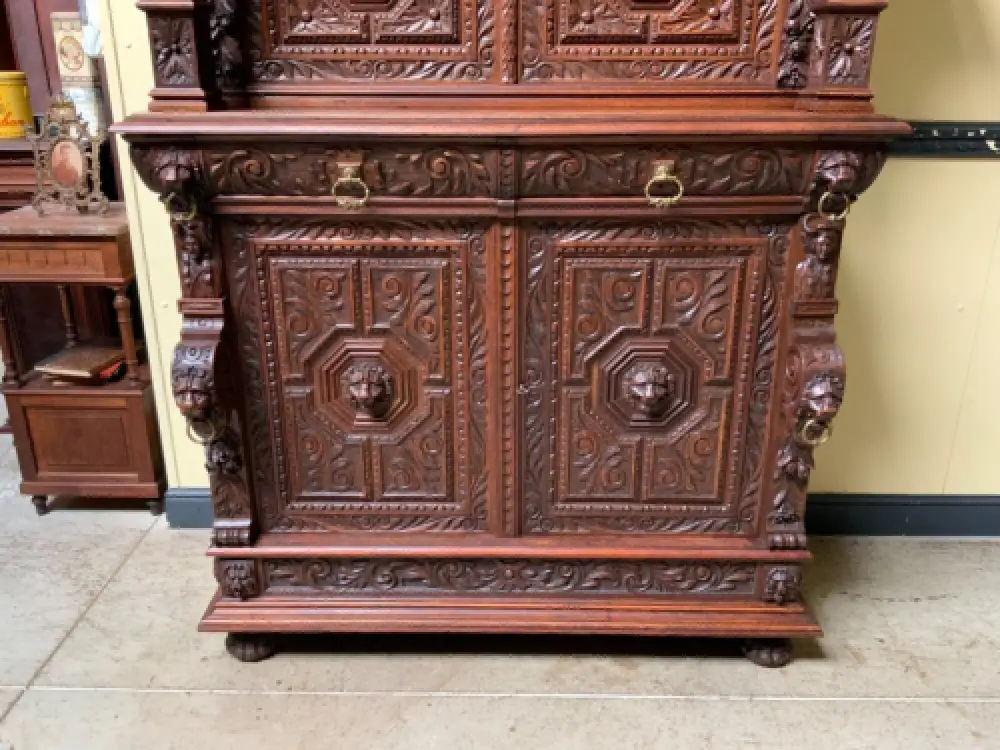 Antikes Gründerzeit Buffet, Vertiko, Kredenz,  - Lieferung möglich! 8