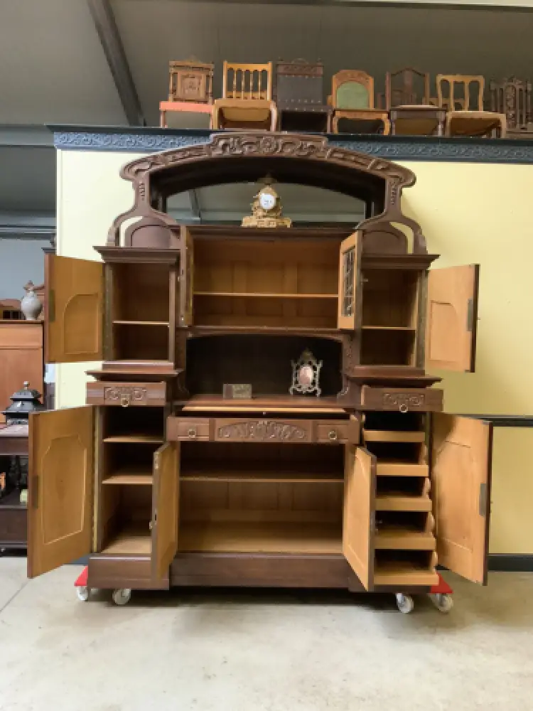 Antikes imposantes Jugendstil Buffet, Art Nouveau, - Lieferung möglich! 11