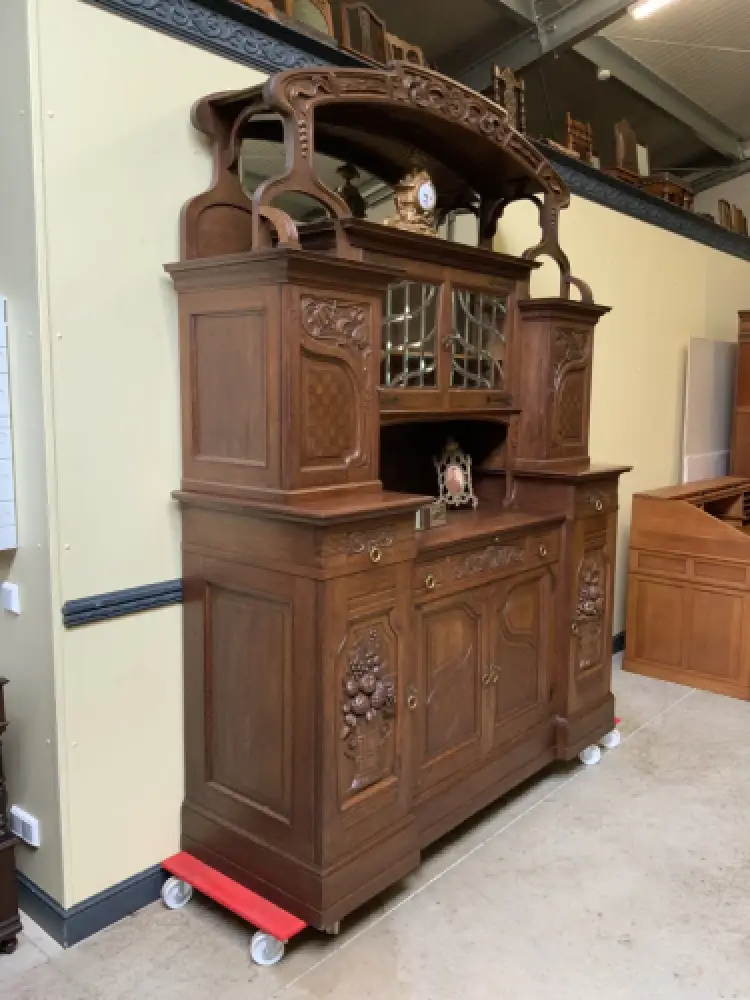Antikes imposantes Jugendstil Buffet, Art Nouveau, - Lieferung möglich! 3