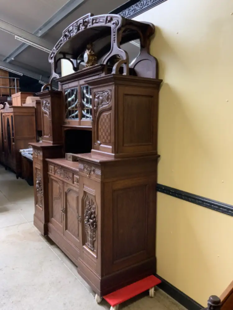 Antikes imposantes Jugendstil Buffet, Art Nouveau, - Lieferung möglich! 4