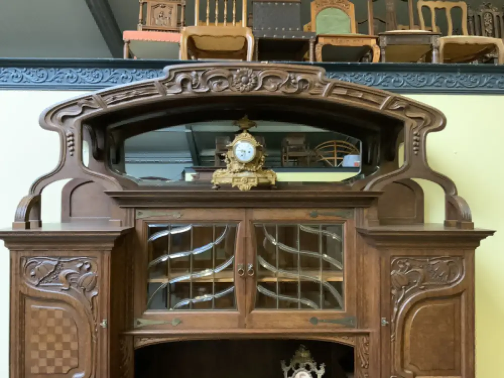 Antikes imposantes Jugendstil Buffet, Art Nouveau, - Lieferung möglich! 9