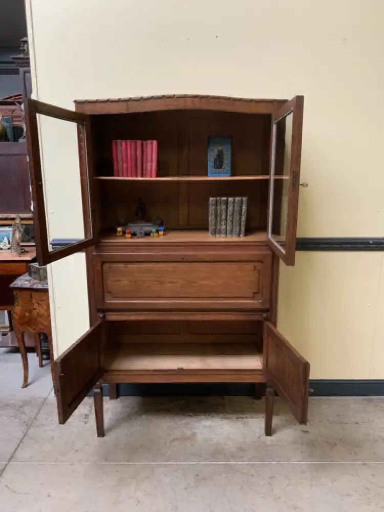 Antik - Sekretär, Vitrine, Bücherschrank - Jugendstil - Lieferung möglich! 11