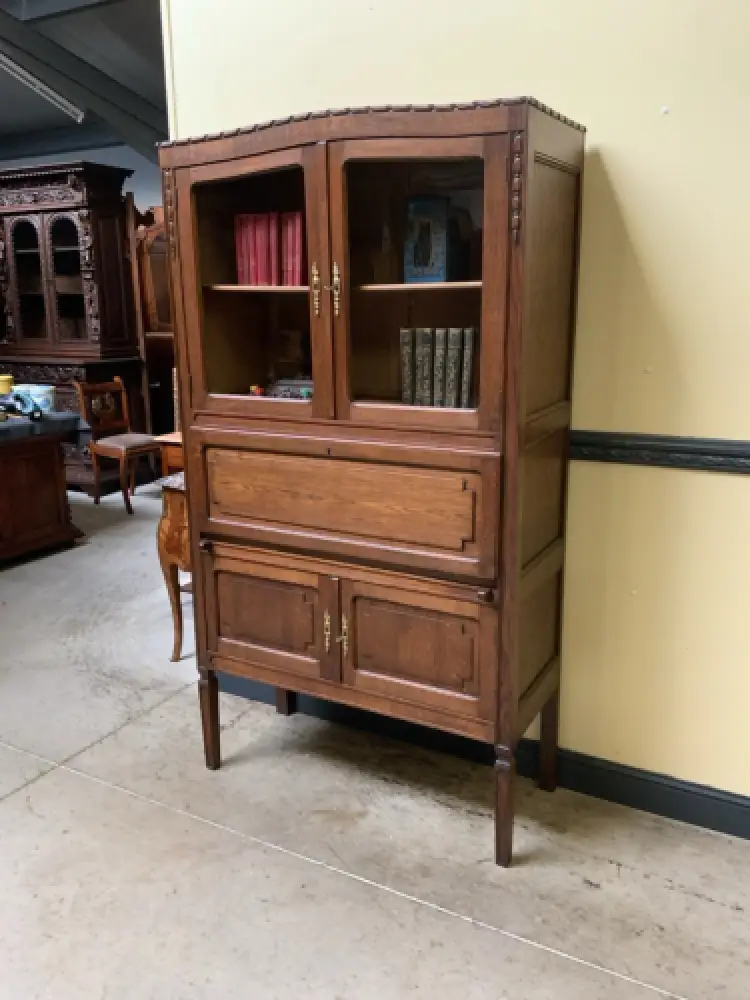 Antik - Sekretär, Vitrine, Bücherschrank - Jugendstil - Lieferung möglich! 2