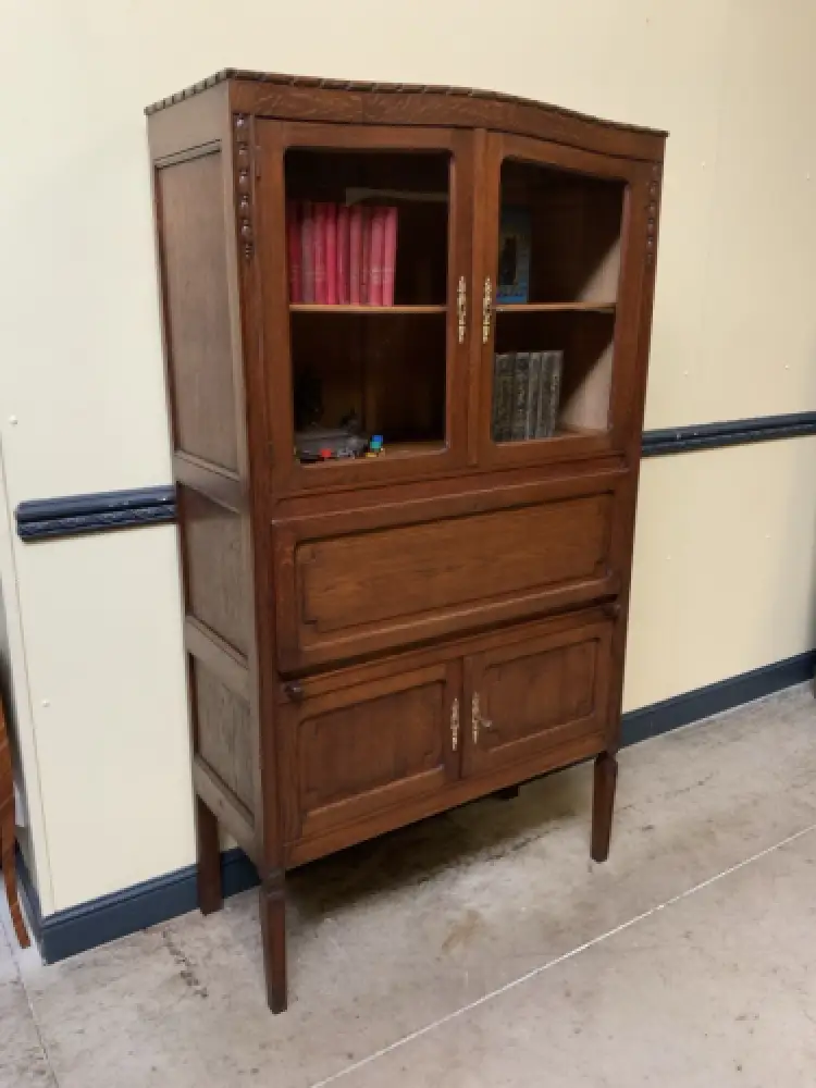 Antik - Sekretär, Vitrine, Bücherschrank - Jugendstil - Lieferung möglich! 6