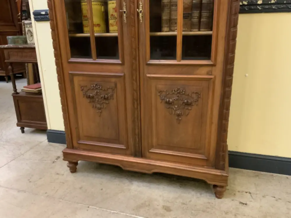 Antiker Jugendsti Bücherschrank, Vitrine - Traumhaft - Lieferung möglich! 13