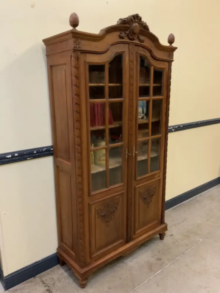 Antiker Jugendsti Bücherschrank, Vitrine - Traumhaft - Lieferung möglich! 6