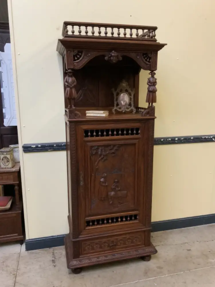 Antiker bretonischer Geschirrschrank, Vertiko, Traumhaft - Lieferung möglich! 0