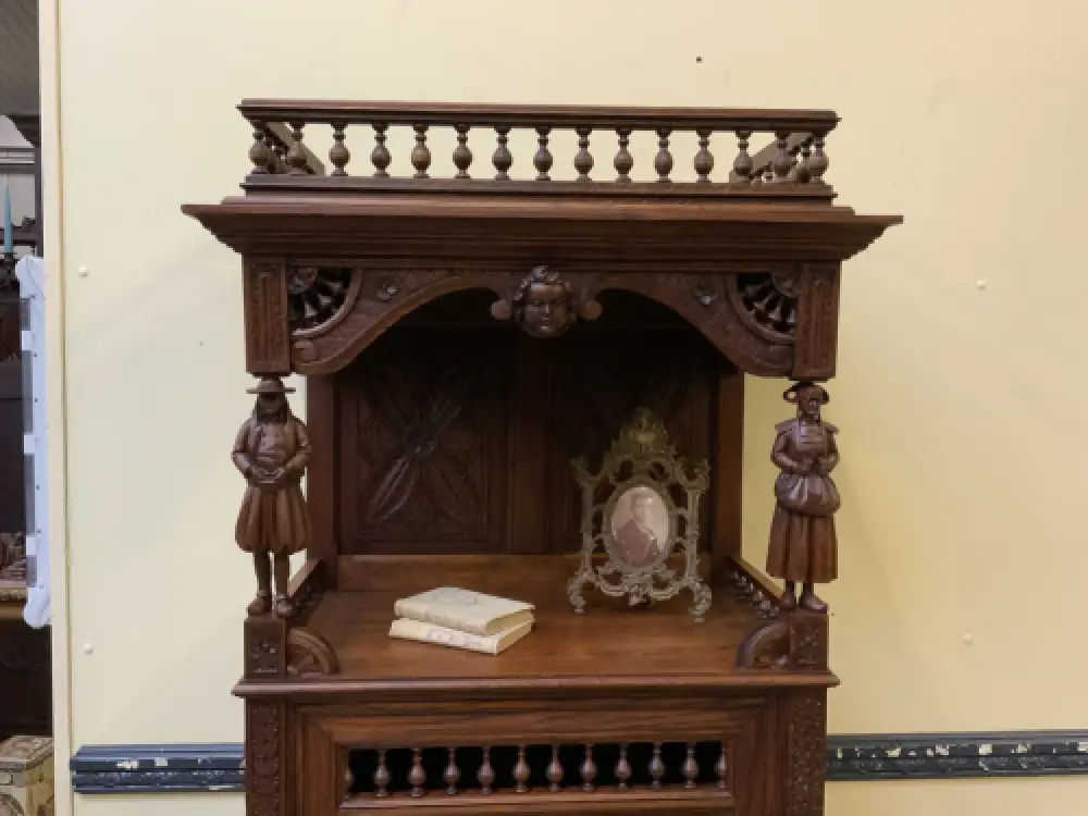 Antiker bretonischer Geschirrschrank, Vertiko, Traumhaft - Lieferung möglich! 10