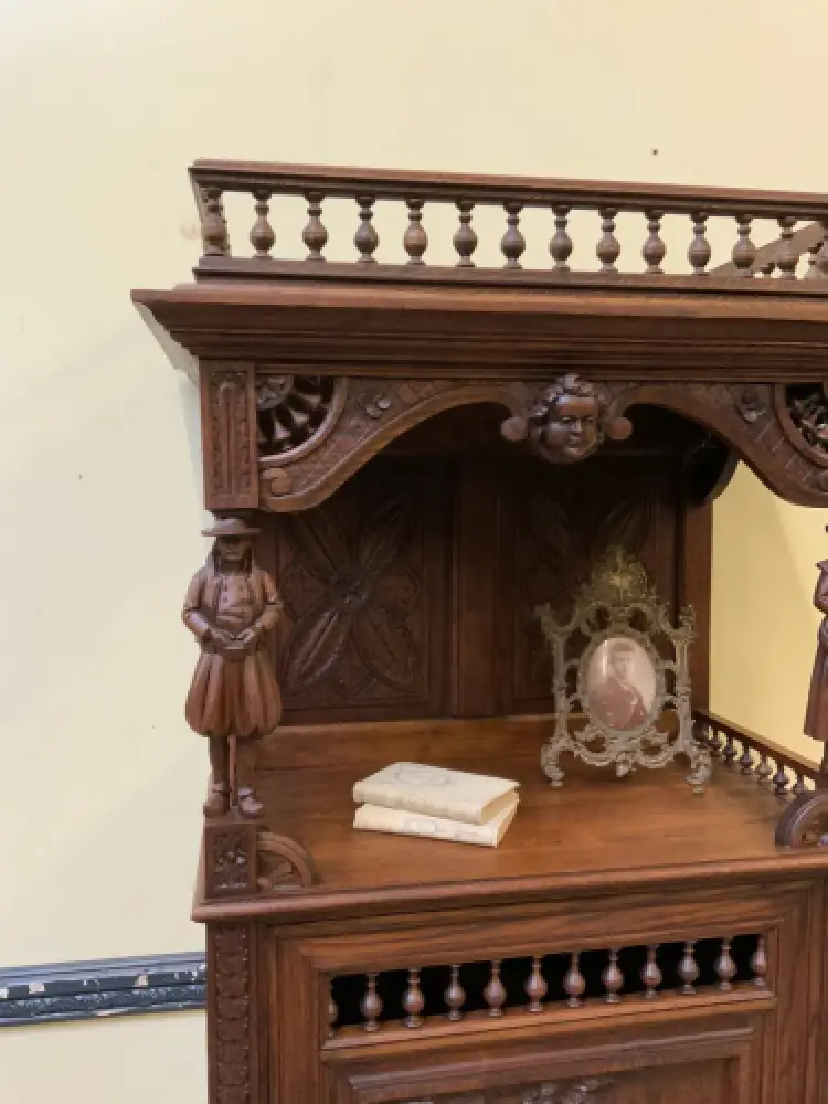 Antiker bretonischer Geschirrschrank, Vertiko, Traumhaft - Lieferung möglich! 11